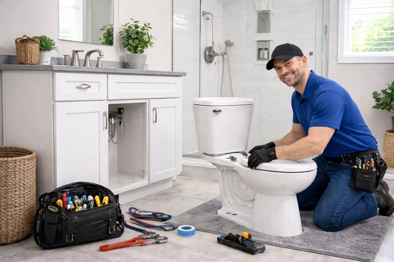 Toilet, Faucet & Fixture Install